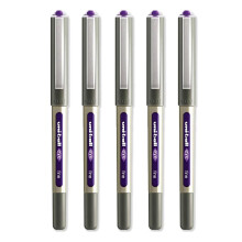 uni-ball EYE - UB-157 Rollerball Pens - 0.7mm Nib - Violet Ink - Pack of 5