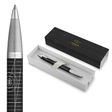 Parker IM Premium Ballpoint Pen | Legacy of Flight | Chrome Trim | Medium Point | Gift Box