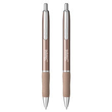 Sharpie S-Gel Pens | Medium Point 0.7mm | Black Ink | Pack of 2 | Metal Barrel Gel Pens | Rose Gold