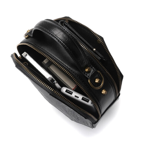 Punk Industrial Retro Style Crossbody Tasche 2