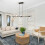 5-Light 114cm Kitchen Island Linear Pendant, Modern Minimalist Adjustable Height Pendant Light 7