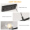 5-Light 114cm Kitchen Island Linear Pendant, Modern Minimalist Adjustable Height Pendant Light 11