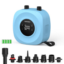 Hydrohero Electric Paddle Board Pump, Rechargeable 20PSI High Pressure SUP Pump, Intelligent Dual Stage Inflation & Deflation, Auto-off for Stand Up
