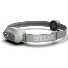 Silva Head Torch Battery Powered - Rechargeable USB-C - Smini - 53 Grams - 250 Lumen Head Lamp - 3 Brightness Levels - White and Red LEDs - Battery