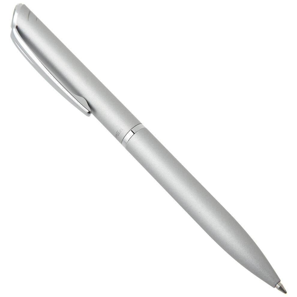 Pentel Bl2007 Energel Philography Roller 0.7 Mm Metal Barrel Silver In Gift Case