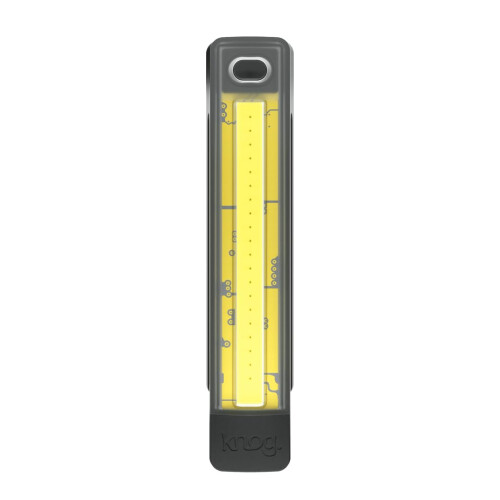 Knog Knog Outdoor Unisex's Plus Front Running Light, Black, One Size