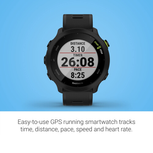 Garmin Garmin Forerunner 55 GPS Running Smartwatch, Black (Renewed) 2
