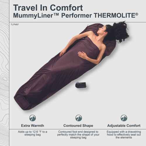 Cocoon MummyLiner Thermolite Performer, glow 1