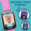 VTech VTech KidiZoom Smartwatch DX4, Pink 4
