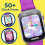 VTech VTech KidiZoom DX4 Smartwatch Purple 3