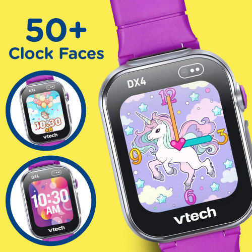 VTech VTech KidiZoom DX4 Smartwatch Purple 2