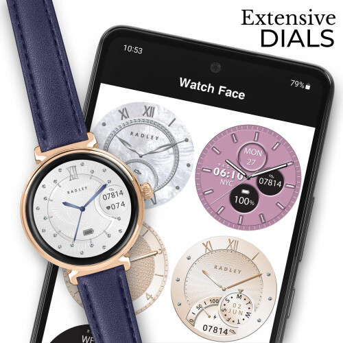 Radley RADLEY Smart Series 48 AMOLED Navy Smart Watch 2
