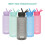 Polar Gear Polar Gear 1L Tracker Bottle with Easy Flip Up Straw & Hydration Tracker Markings - Black 2