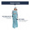 Sea to Summit - Comfort Blend Sleeping Bag Liner - Rectangular 185cm x 80cm - Tiny Pack Size - Easy Care Bio-based Fabric & Odor Control - For 3