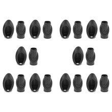 10Pair Antenna Rubber Seal Lower Upper A1248270898 A1248270798 for W124 A124 C124 Limousine Coupe