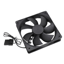 Ventola Cooler Caso da 120mm 120x120x25mm con doppio cuscinetto a sfera, 3000RPM per espulsione PC