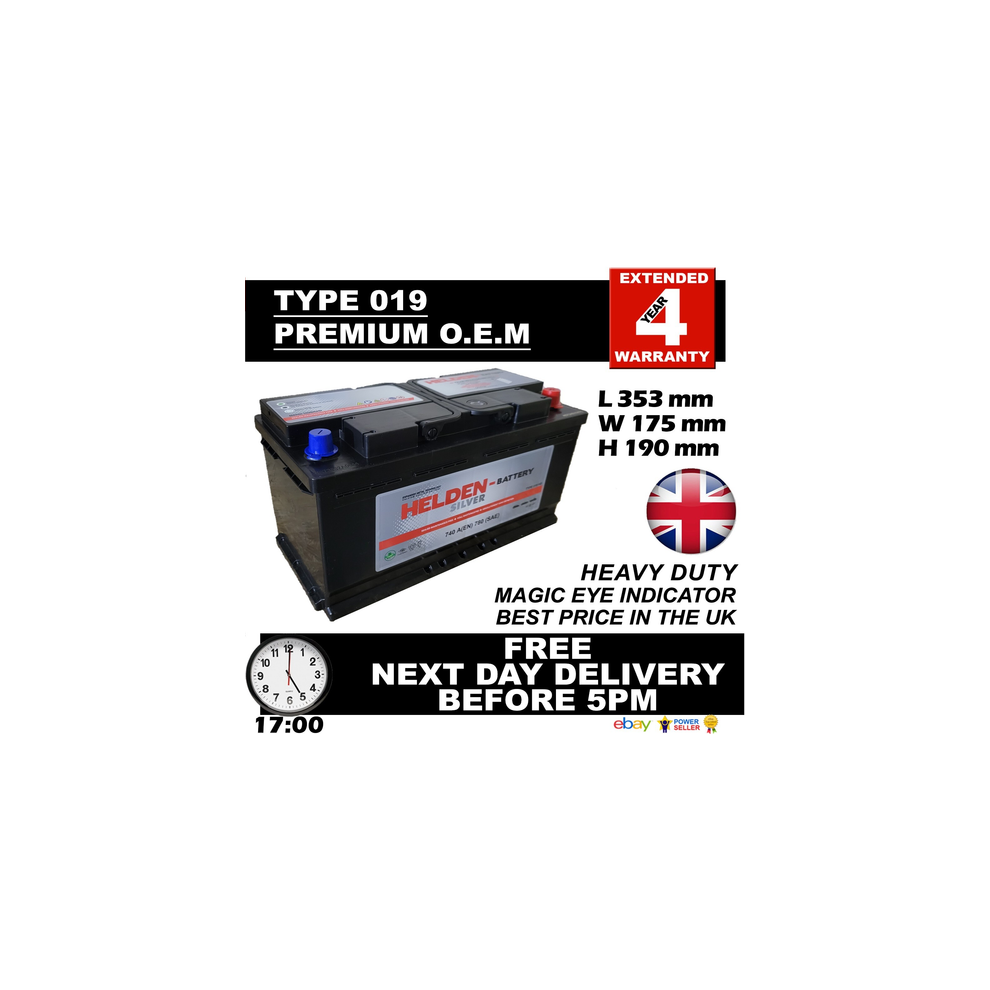 019 Highpower Car / Van Battery Jaguar Jeep Land Rover Range Rover Sport Evoque 00000092337770