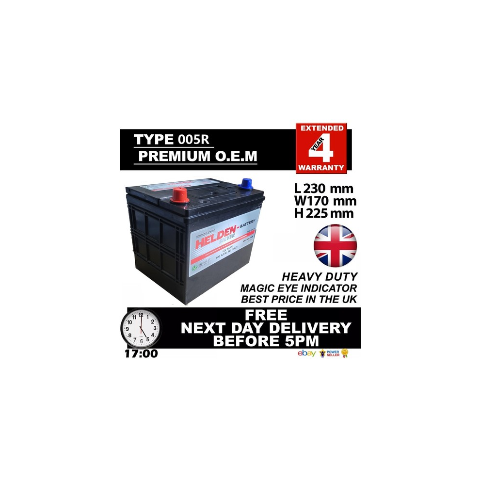 Varta D48 Eq. Honda Kia Mazda Subaru 12V Volt 66Ah 005R 4 Year Car Battery