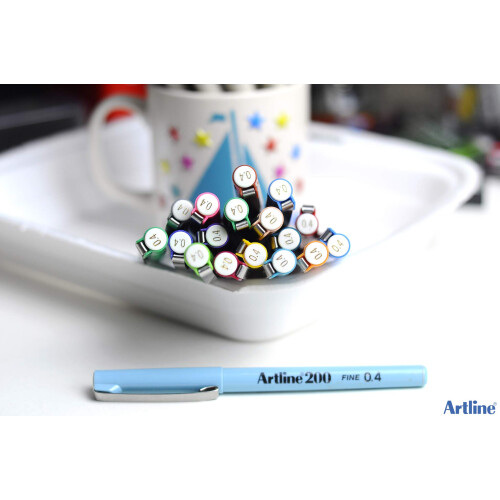 Artline 200 Technical Drawing Fineliner - Apricot 1