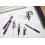 Uni-Ball uni-ball Eye Micro UB-150 Rollerball Pen - Blue, Pack of 5 5