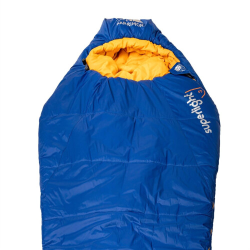 Karrimor Karrimor Superlight 3 Spring Summer Sleeping Bag Navy/Yellow One Size 1