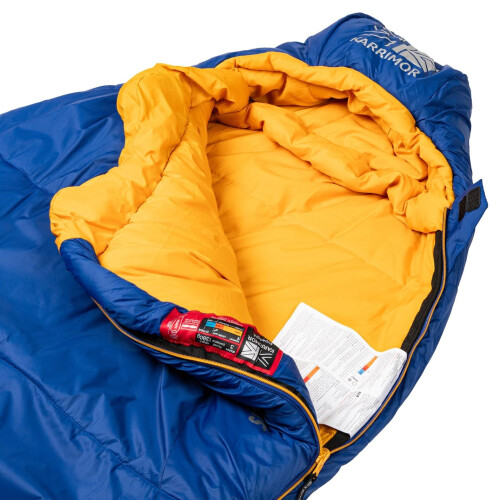 Karrimor Karrimor Superlight 3 Spring Summer Sleeping Bag Navy/Yellow One Size 2