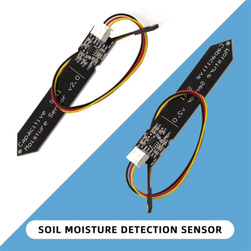 20PCS Capacitive Soil Moisture Sensor Module 3.3-5.5V 3-Pin W/Gravity Wire Corrosion Resistant for Garden Watering DIY 2