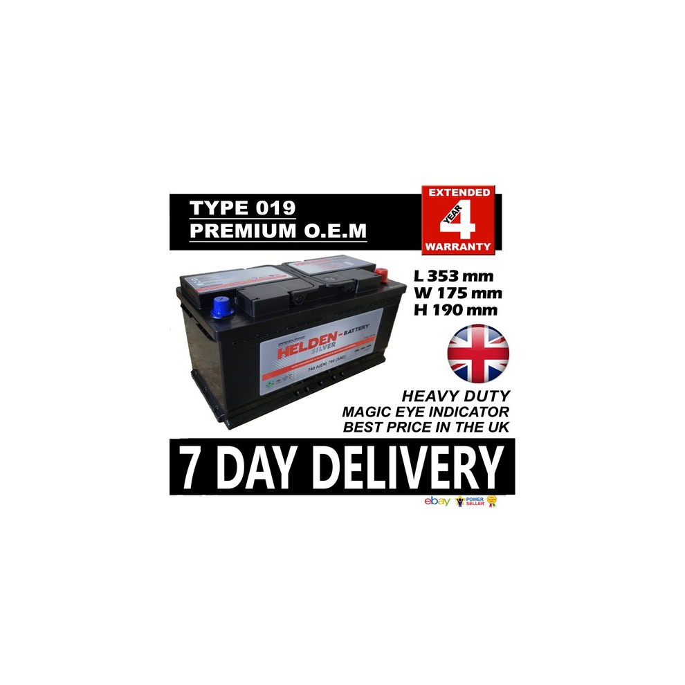 Bmw 320D 330D 520D 525D 530D 535 535D 728 730D X3 X4 X5 X6 019 100Ah Car Battery