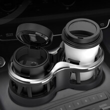 Supporto universel pour tasses de voiture avec feuille adhésive | ABS, rangement compacte