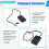902-928mhz RS232 RFID UHF Reader/Writer with Software Batch Card Writing Support RS232 RS485 US Frequency 4