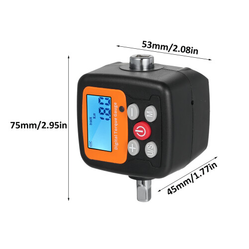 ENGC-30 Digital Torque Meter 0.9-30N.m Backlit, Multi-Unit, Auto Shutoff 1