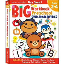 Play Smart Big Preschool Workbook Ages 2-4