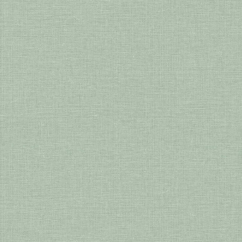 Linen Fabric Effect Wallpaper Textured Paste The Wall Vinyl Plain Mint Green