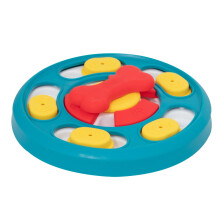 Treat Puzzle Toy Pet Dog Puppy Rotating Interactive Stimulating Play Enrichment