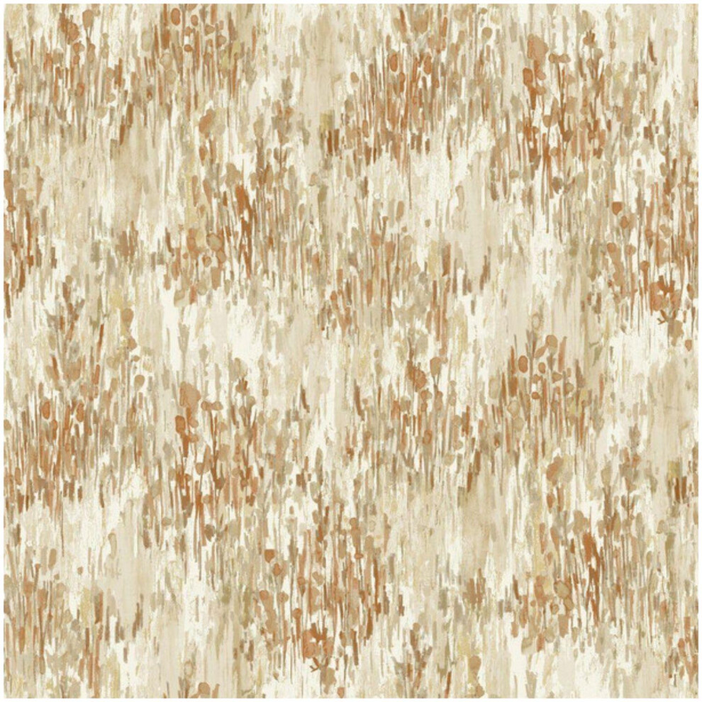 Grandeco Abstract Grasses Neutral Vinyl Wallpaper Paste The Wall Scrubbable
