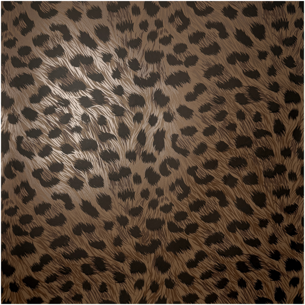 Yöl Animal Print Wallpaper Fur Effect Leopard Spots Modern Feature Wall Brown/Black