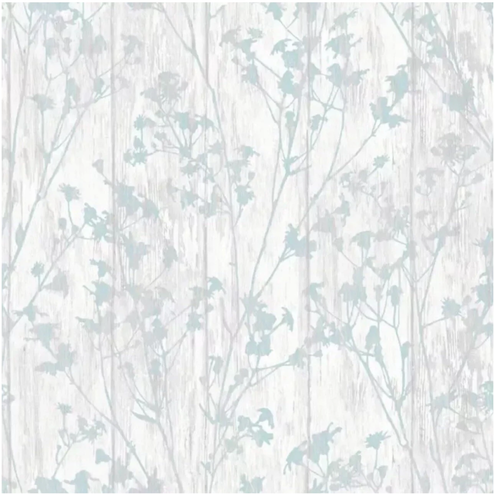 Botanical Branch Leaf Wallpaper Light Neutral Nature Feature Wall 5901638013125