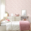 Animal Print Wallpaper Pink White Fur Effect Leopard Spots Modern Feature Wall 2