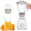 White Plastic Juice Maker Multifunctional 3-Gear Electric Juicer 9