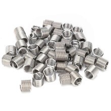 (As show, One size) 50Pcs Wire Thread Insert Sleeve Bushing Screw Protective Coil Nut Repair Kit M10 x 1.5
