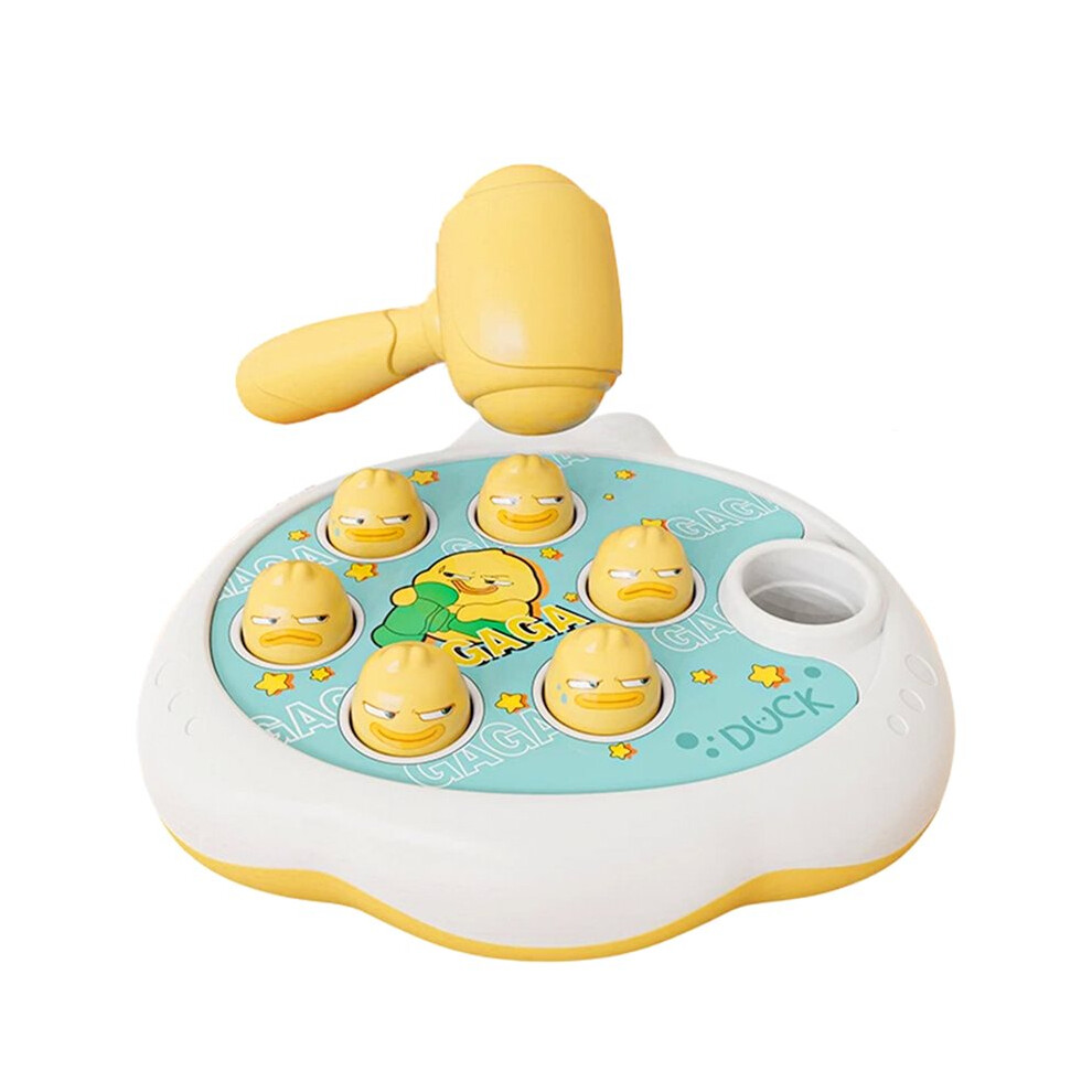 Brecantia Duck Baby Toy Montessori Learning Game Educational Puzzle Gift For 12-24 Months Toddler Boy/Girl With Hammer