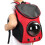 TEMPSA Astronaut Capsule Carrier Backpack for Dogs, Cats and Pets, Red 1