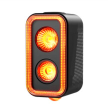 Bike Taillight,300 Lumen Bike Tail Light,5 Night & Daytime Modes, Brake Sensor IPX6 Waterproof Light
