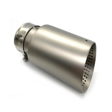1 Pc 51mm-89mm Stainless Steel Exhaust Muffler Tip Rear Tail Muffler Pipe Nozzle for Rear Mounting Car Accessories