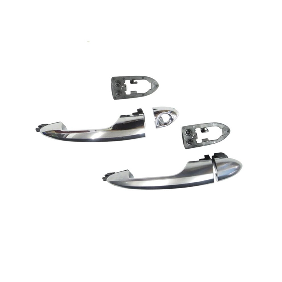1Pair Exterior Door Handle Chrome 156084182 156099954 156088219 156099957 For Mito 08-18 Door Opener Handle 4711345992801
