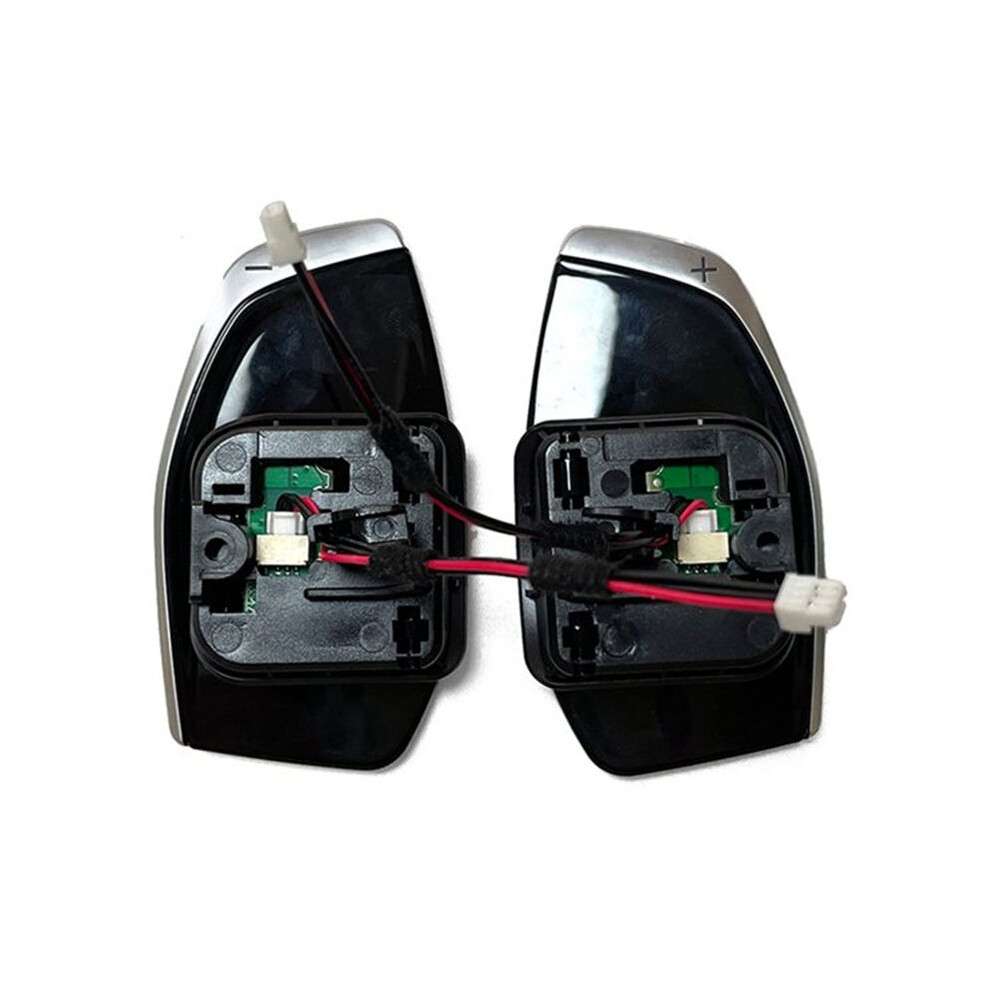 Steering Wheel Paddle Shift Cover With Extended Metal Paddles For A4 B9 A3 S3 A5 A6 C8 6031048138305