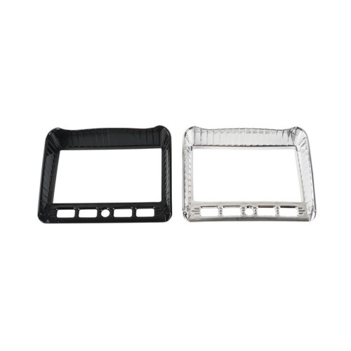 Motorcycle Touchscreen Frame Cover Stereo Accent - Premium for Indian Chieftain 2017-2024 Silver 1