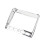 Motorcycle Touchscreen Frame Cover Stereo Accent - Premium for Indian Chieftain 2017-2024 Silver 5
