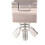 Quick Release Single Ring Buckle Clamp Quick Release Clamp Tube Pipe Quick Release Clamp Silver 2