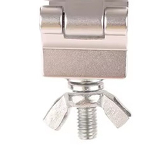 Quick Release Single Ring Buckle Clamp Quick Release Clamp Tube Pipe Quick Release Clamp Silver 1